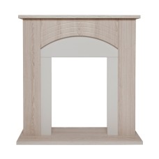 Портал каминный из МДФ RealFlame Hanna STD LO светлый дуб, под очаги (Majestic, Fobos, Eugene, 3D Olympic)