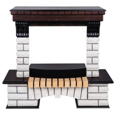 Портал каминный из МДФ RealFlame Country AO античный дуб Портал каминный из МДФ RealFlame Country AO античный дуб