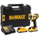 Бесщеточный импульсный шуруповерт DEWALT 18.0 В XR DCF809L2T-QW