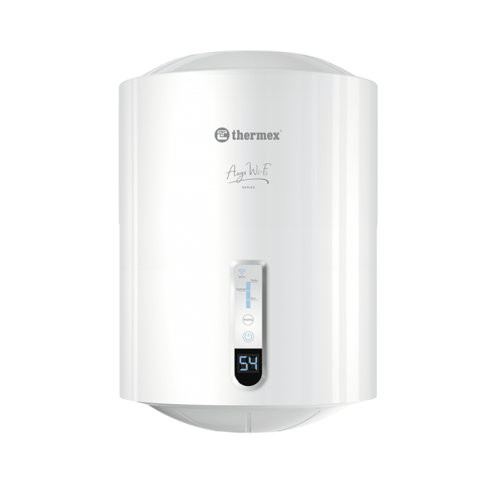 Электрический накопительный водонагреватель Thermex Auga 30 V Slim Wi-Fi
