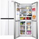 Отдельностоящий холодильник с инвертором Weissgauff  WCD 486 NFW