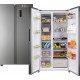 Отдельностоящий холодильник с инвертором Weissgauff  WSBS 735 NFX Inverter Professional