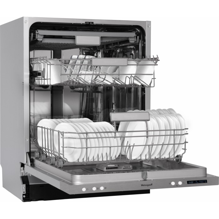 Посудомоечная машина с авто-открыванием и инвертором Weissgauff  BDW 6073 D