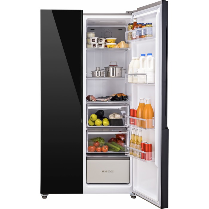 Отдельностоящий холодильник с инвертором Weissgauff  WSBS 736 NFBG Inverter Professional