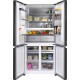 Отдельностоящий холодильник Weissgauff  WCD 586 NFX