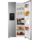Отдельностоящий холодильник с инвертором и генератором льда Weissgauff  WSBS 695 NFX Inverter Ice Maker