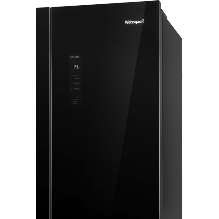 Отдельностоящий холодильник с инвертором Weissgauff  WCD 486 NFB