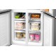 Отдельностоящий холодильник с инвертором Weissgauff  WCD 486 NFX