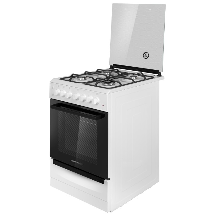 Газовая плита с электрической духовкой MAUNFELD MGC60ECW04