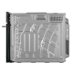Шкаф духовой электрический с паром MAUNFELD MCMO5016STG