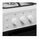 Газовая плита с электрической духовкой MAUNFELD MGC60ECW04
