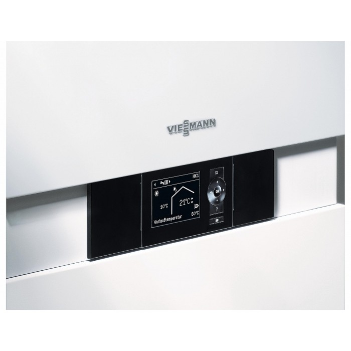 Настенный газовый конденсационный котел отопления одноконтурный Viessmann Vitodens 200-W Vitotronic 100 80 кВт Тип HC1B B2HAK08