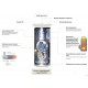 Напольный газовый котел отопления, двухконтурный Kiturami STSG-17
