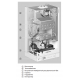 Настенный газовый двухконтурный котел отопления Viessmann Vitopend 100-W A1JB012 K-rlu 34 кВт A1JB012
