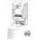 Настенный газовый конденсационный котел отопления Sime BRAVA SLIM HE 40 ErP