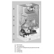 Настенный газовый одноконтурный котел отопления Viessmann Vitopend 100-W A1HB003 U-rlu 34 кВт A1HB003