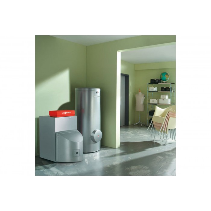 Жидкотопливный напольный котел с дизельной горелкой VIESSMANN Vitorond 100 KW4 33 кВт
