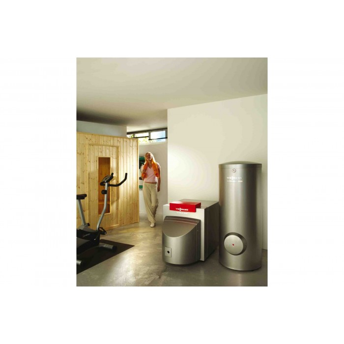 Жидкотопливный напольный котел с дизельной горелкой VIESSMANN Vitola 200 KW1 40 кВт